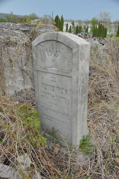 מצבה מס 32 דינה ארדסטר בת יעקב פיש Old Jewish Cemetery Chortkiv